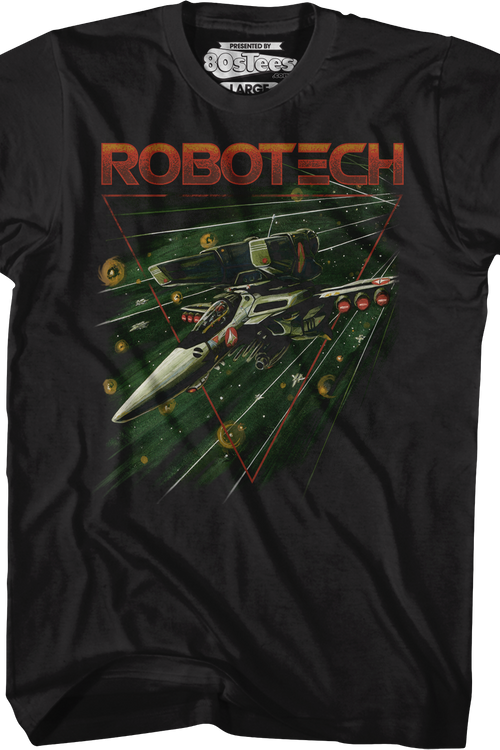 Space Battle Robotech T-Shirtmain product image