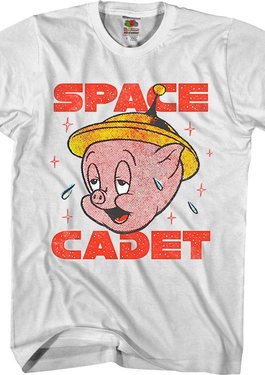 Space Cadet Porky Pig Looney Tunes T-Shirt - main product image