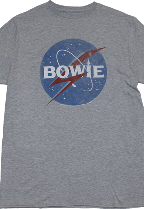 Space Logo David Bowie T-Shirt