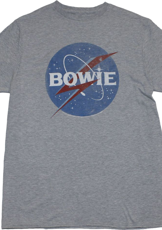 Space Logo David Bowie T-Shirt - main product image