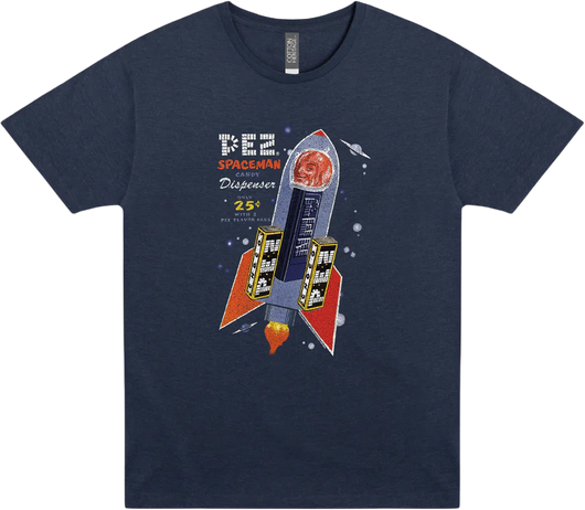 Spaceman Candy Dispenser PEZ T-Shirt - main product image