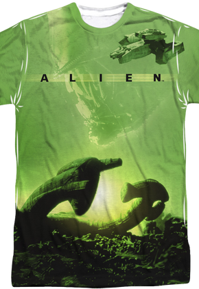 Spaceship Alien Sublimation Shirt