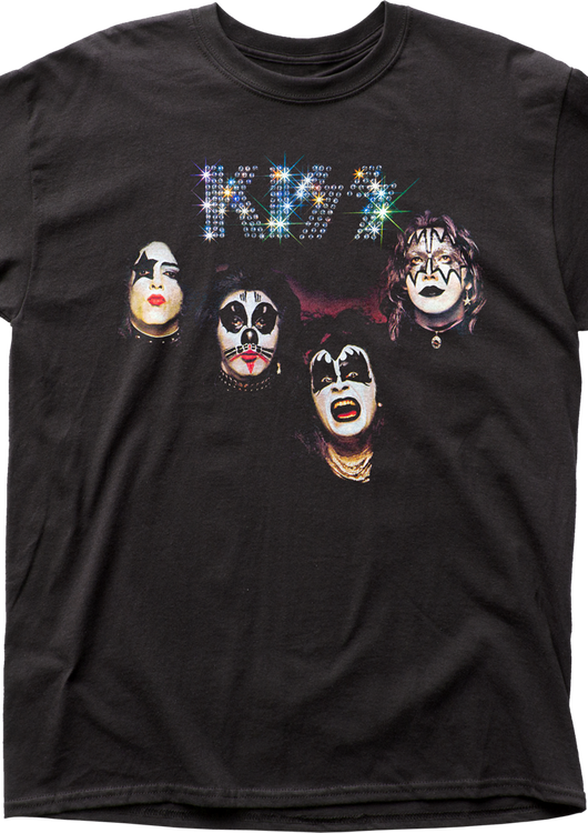 Sparkling Logo KISS T-Shirt - main product image