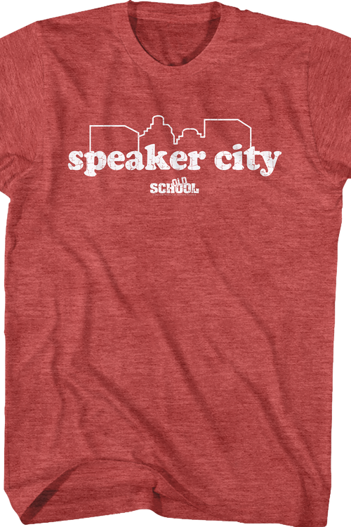 Speaker City Logo Old School T-Shirtmain product image