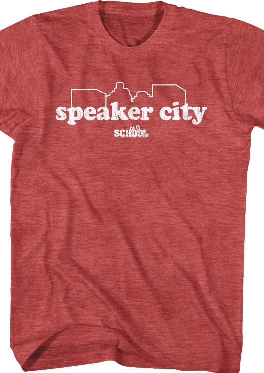 Speaker City Logo Old School T-Shirt - main product image