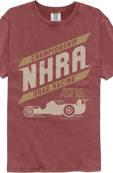 Championship National Hot Rod Association Comfort Colors Brand T-Shirt