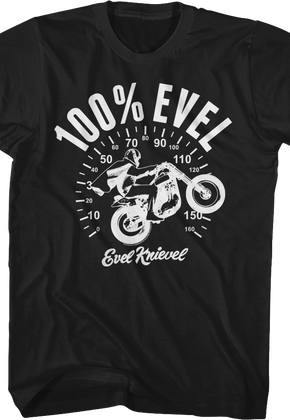 Speedometer Evel Knievel T-Shirt