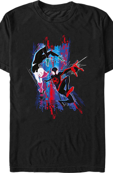 Spider-Gwen And Spider-Man Marvel Comics T-Shirt