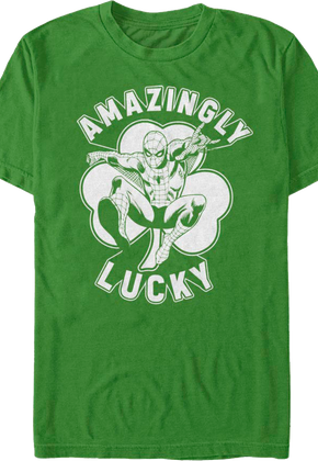 Spider-Man Amazingly Lucky Marvel Comics T-Shirt