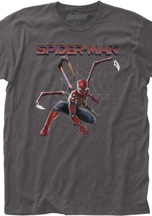 Iron Spider Avengers Endgame Spider-Man T-Shirt - main product image
