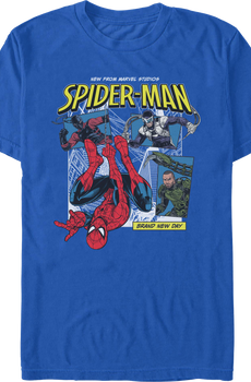Spider-Man: Brand New Day Collage Marvel Comics T-Shirt