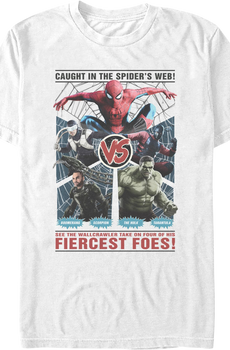 Spider-Man: Brand New Day Fiercest Foes Marvel Comics T-Shirt
