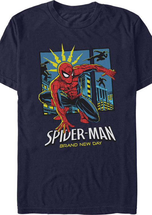 Spider-Man Brand New Day Marvel Comics T-Shirt - main product image
