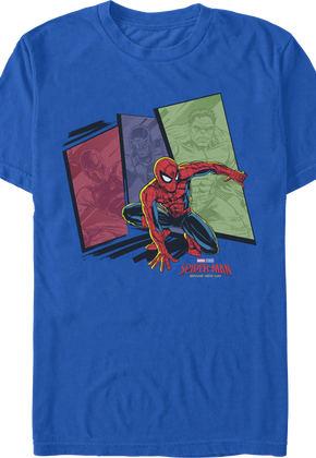 Spider-Man: Brand New Day Panels Marvel Comics T-Shirt
