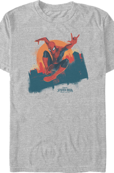 Spider-Man: Brand New Day Swing Into Action Marvel Comics T-Shirt