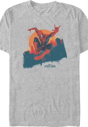 Spider-Man: Brand New Day Swing Into Action Marvel Comics T-Shirt