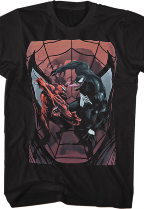 Spider-Man Carnage and Venom Marvel Comics T-Shirt