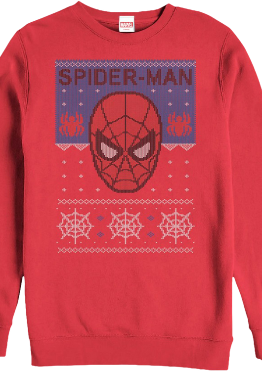 Spider-Man Faux Ugly Christmas Sweater - main product image