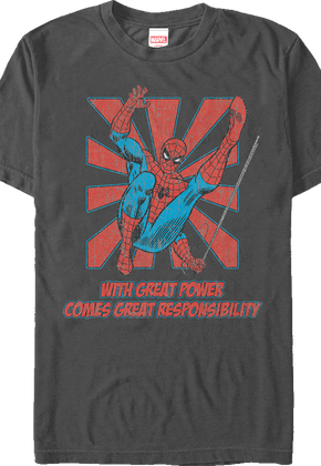 Great Power Spider-Man T-Shirt
