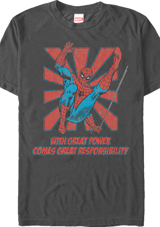Great Power Spider-Man T-Shirt - main product image