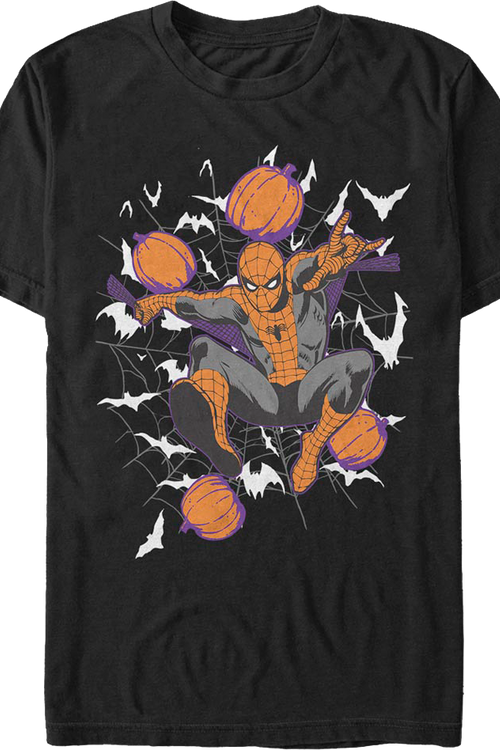 Spider-Man Halloween Marvel Comics T-Shirtmain product image
