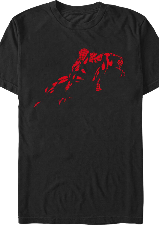 Spider-Man Heroic Pose Marvel Comics T-Shirt - main product image