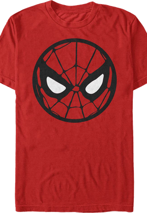 Spider-Man Mask Logo Marvel Comics T-Shirt