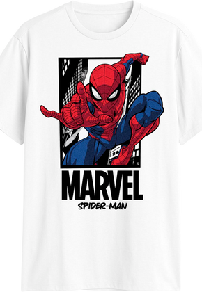Spider-Man Ready For Action Marvel Comics T-Shirt