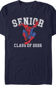 Spider-Man Senior Class Of 2026 Marvel Comics T-Shirt