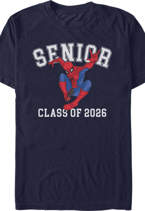 Spider-Man Senior Class Of 2026 Marvel Comics T-Shirt