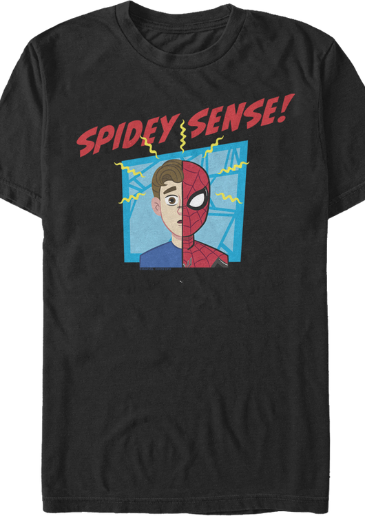 Spider-Man Spidey Sense Marvel Comics T-Shirt - main product image