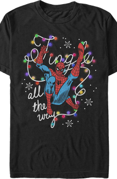 Spider-Man Tingle All The Way Marvel Comics T-Shirt