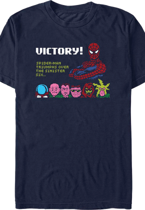 Spider-Man Triumphs Over The Sinister Six Marvel Comics T-Shirt