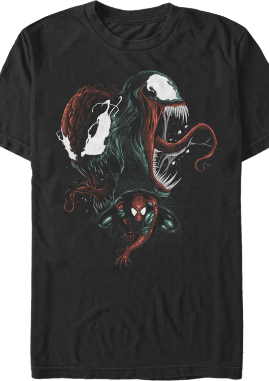 Spider-Man Venom Carnage Bad Conscience Marvel Comics T-Shirt - main product image