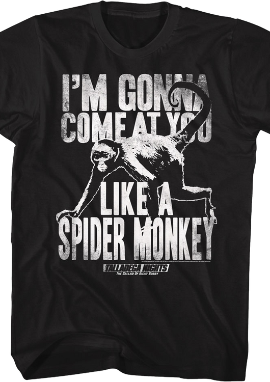 Spider Monkey Talladega Nights T-Shirt - main product image