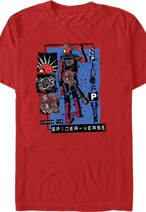 Spider-Punk Across The Spider-Verse Marvel Comics T-Shirt