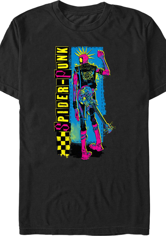 Spider-Punk Marvel Comics T-Shirt - main product image