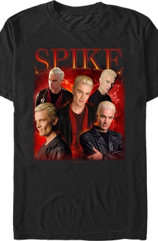 Spike Collage Buffy The Vampire Slayer T-Shirt