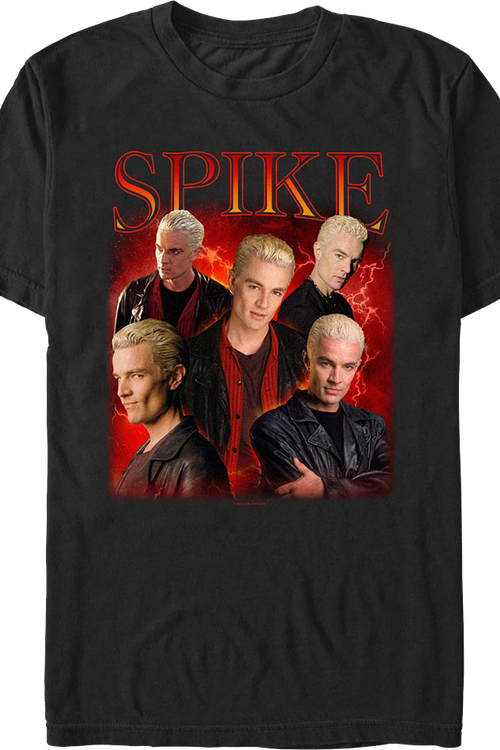 Spike Collage Buffy The Vampire Slayer T-Shirt - main product image