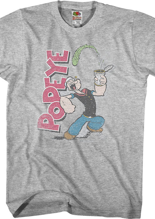 Spinach Popeye T-Shirt - main product image