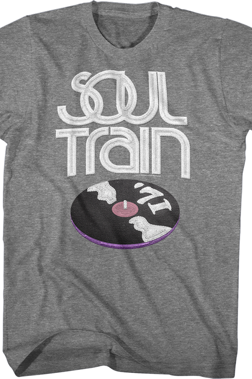 Spinning Record Soul Train T-Shirtmain product image