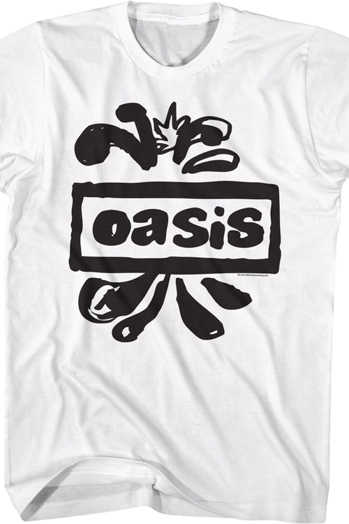 Splatter Logo Oasis T-Shirtmain product image