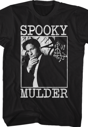 Spooky Mulder X-Files T-Shirt
