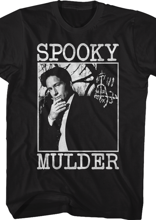 Spooky Mulder X-Files T-Shirt - main product image