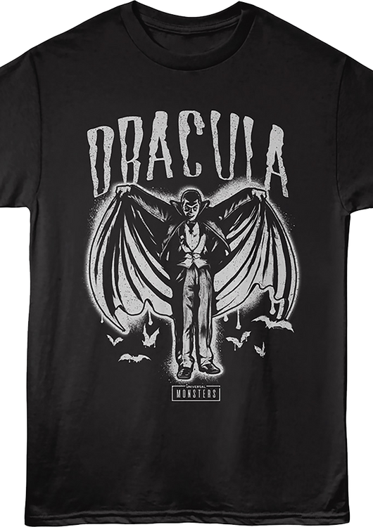 Spray Paint Dracula T-Shirt - main product image