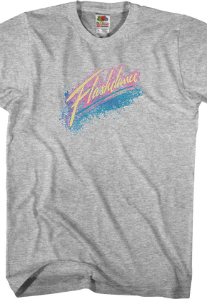 Spray Paint Flashdance T-Shirt