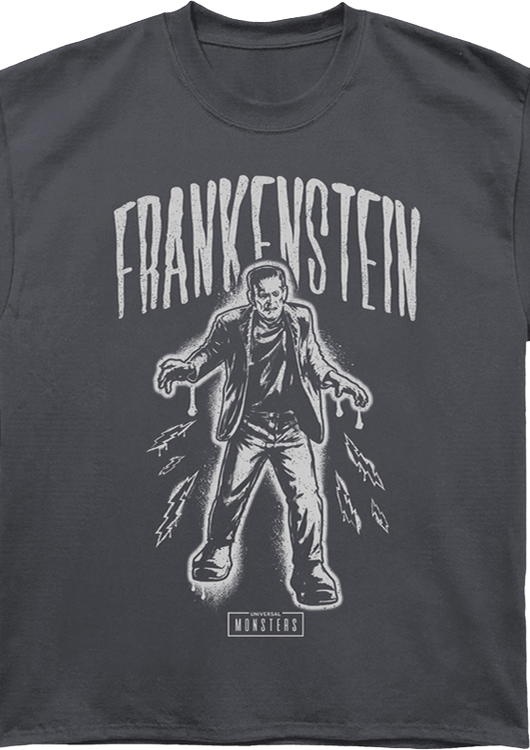 Spray Paint Frankenstein Oversized T-Shirt - main product image