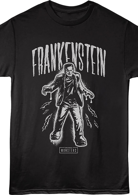 Spray Paint Frankenstein T-Shirt - main product image