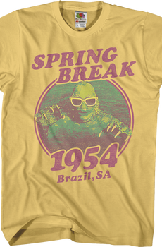Spring Break 1954 Creature From The Black Lagoon T-Shirt