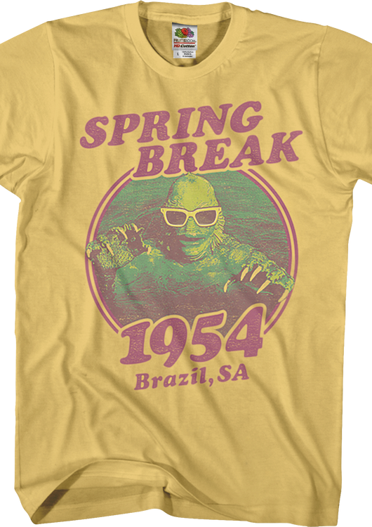 Spring Break 1954 Creature From The Black Lagoon T-Shirt - main product image